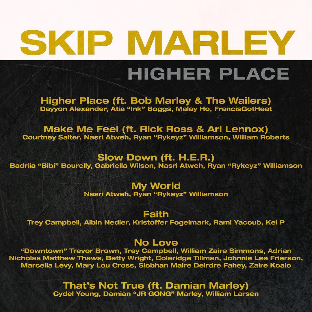 Skip Marley Higher Place cover