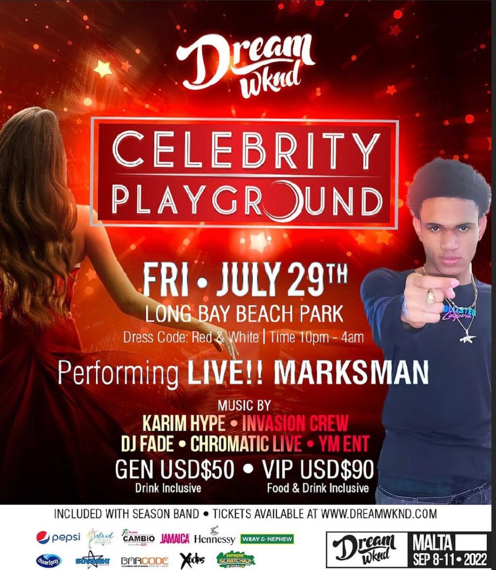 Celebrity Playground - Dream Wknd 2022