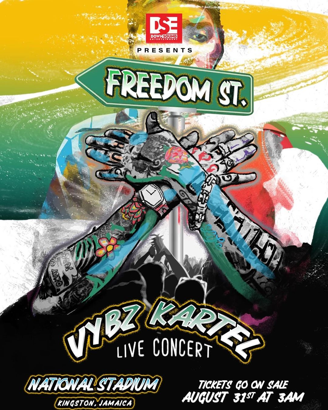 vybz kartel freedom street concert 2024